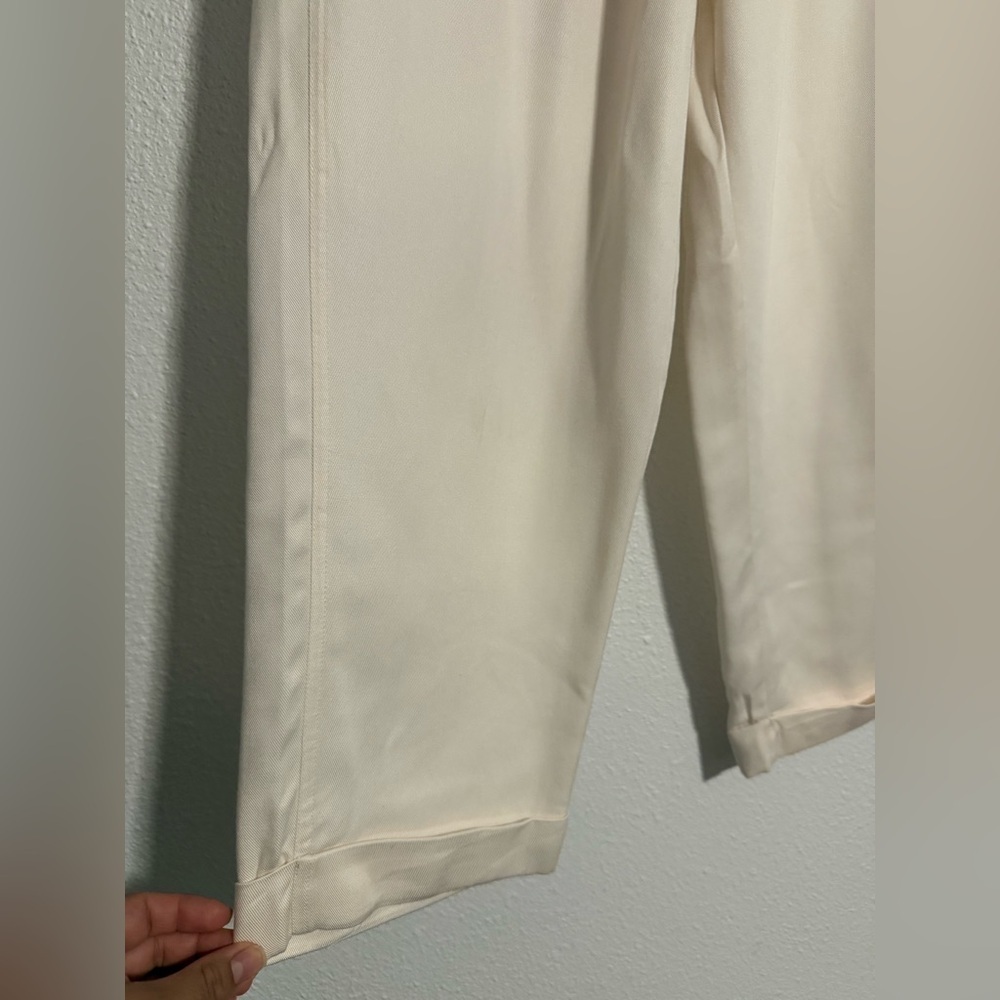 Soft Surroundings Cream Pull On Pants - Picture 2 of 6